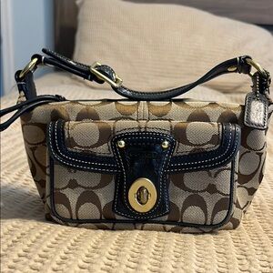 Coach Brown and Black Women's Bag